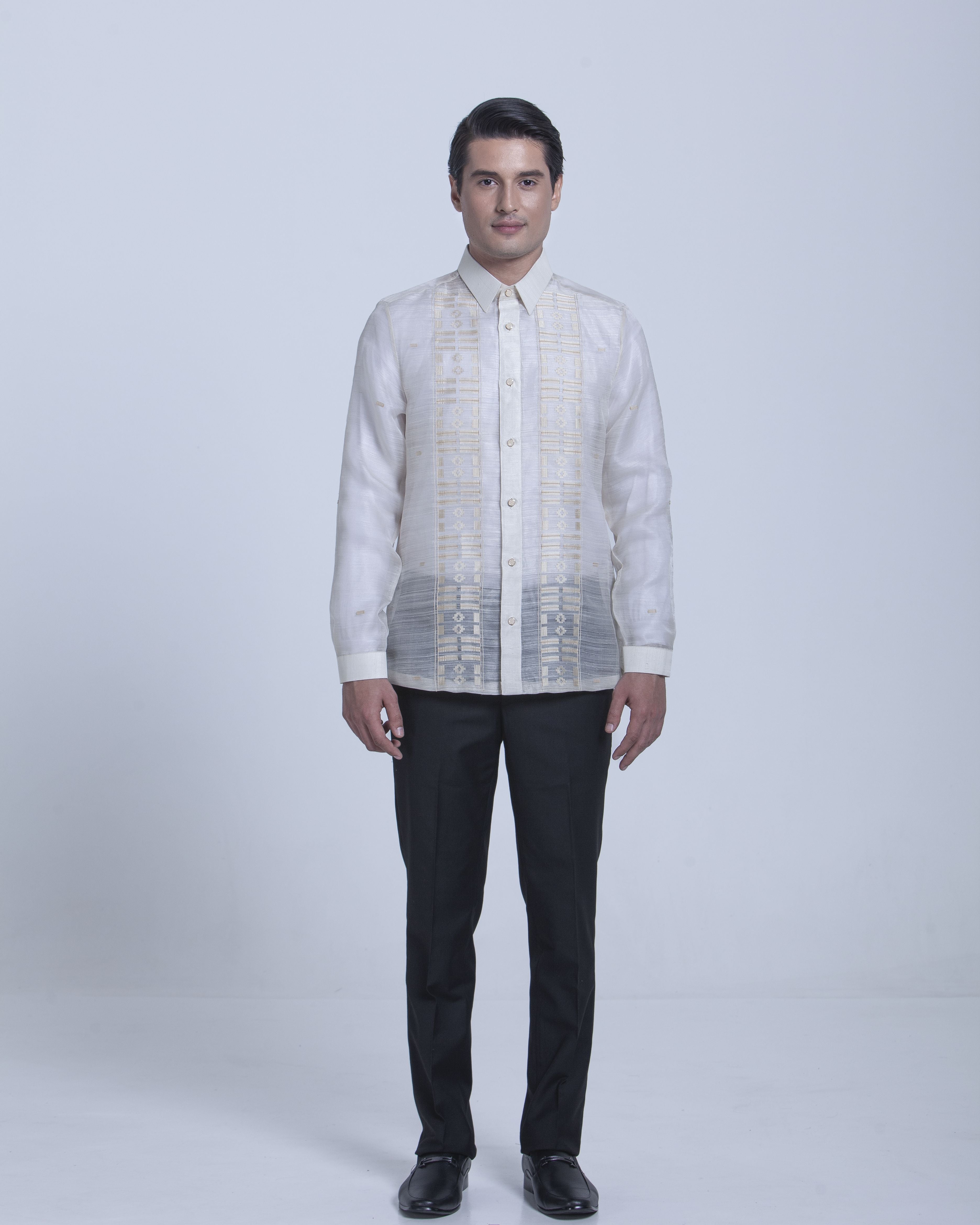 バロンタガログ タガログシャツ 刺繍 フィリピン Onésimus ジュシ