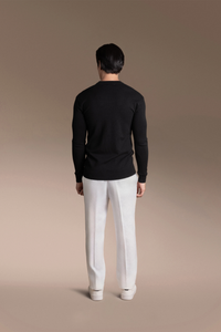 Onesimus Mens Knitted Pullover Shirt