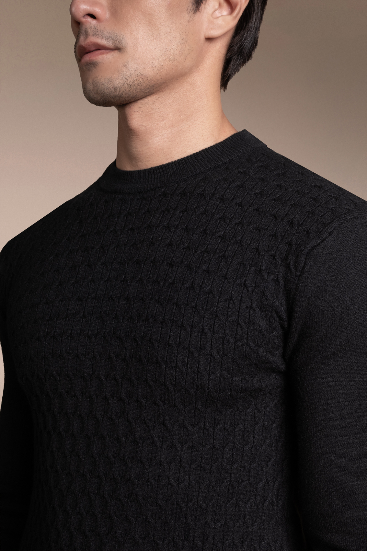 Onesimus Mens Knitted Pullover Shirt