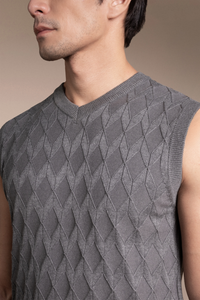 Onesimus Mens Knitted Vest
