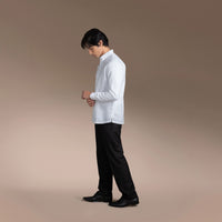 Men's Office Barong, Polyester-Cotton Blend, Embroidered