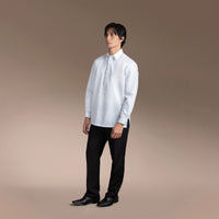 Men's Office Barong, Polyester-Cotton Blend, Embroidered