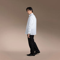 Men's Office Barong, Polyester-Cotton Blend, Embroidered