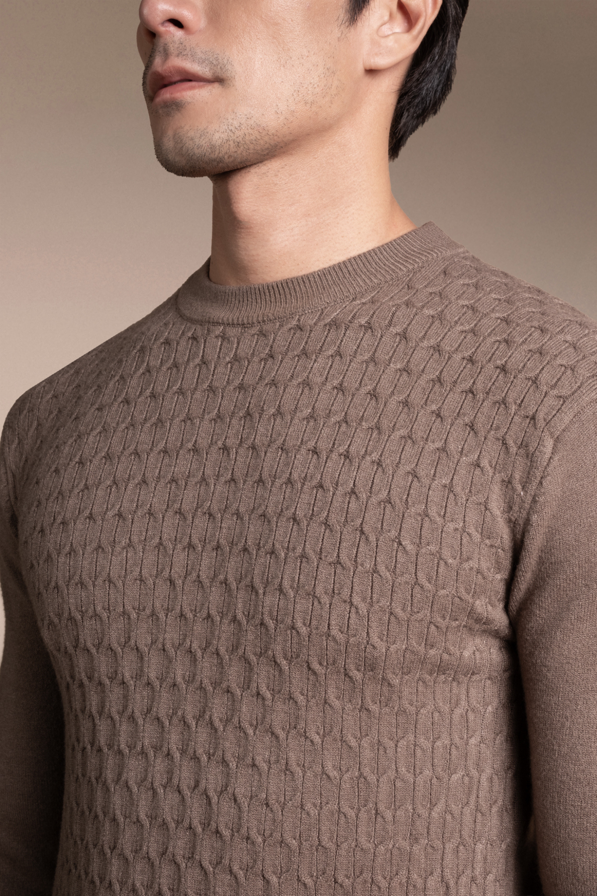 Onesimus Mens Knitted Pullover Shirt